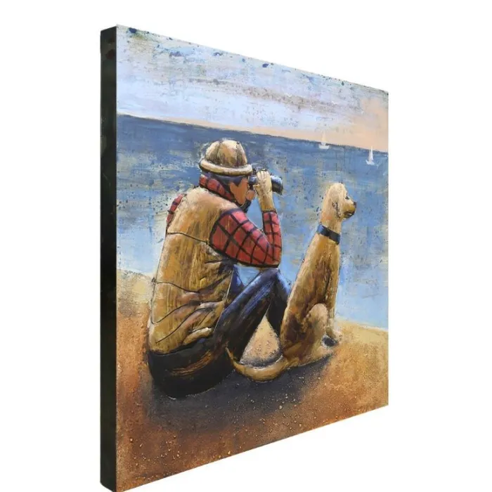 3D Metal and Wood Wall Picture FAM-1533 | Murphy Furniture