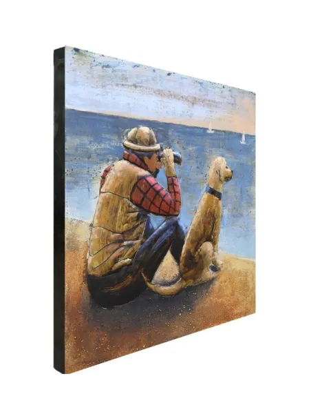 3D Metal and Wood Wall Picture FAM-1533 | Murphy Furniture