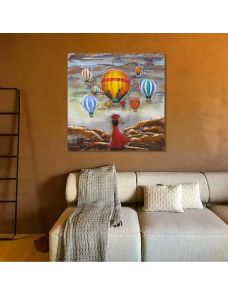 3D Metal and Wood Wall Picture FAM-2527 | Murphy Furniture