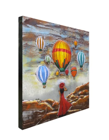 3D Metal and Wood Wall Picture FAM-2527 | Murphy Furniture