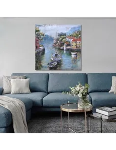 3D Metal and Wood Wall Picture FAM-2520 | Murphy Furniture