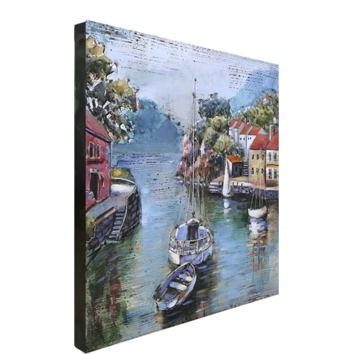3D Metal and Wood Wall Picture FAM-2520 | Murphy Furniture