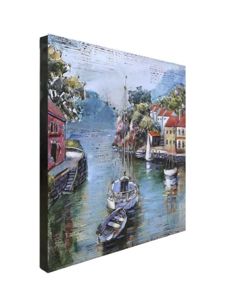 3D Metal and Wood Wall Picture FAM-2520 | Murphy Furniture