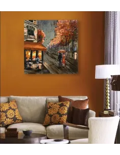 3D Metal and Wood Wall Picture FAM-2465 | Murphy Furniture