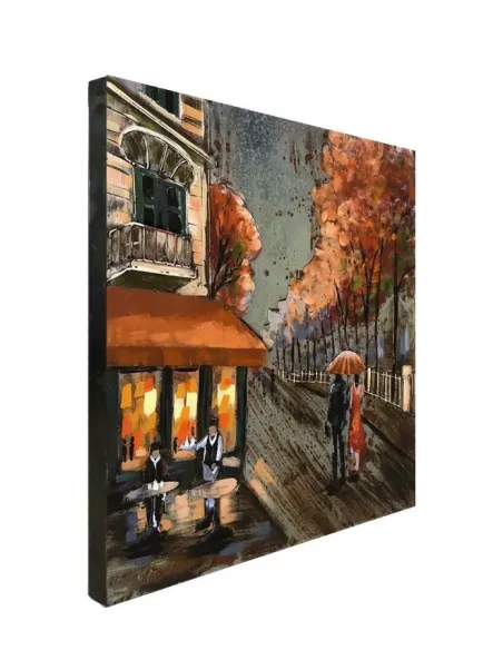 3D Metal and Wood Wall Picture FAM-2465 | Murphy Furniture