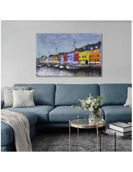 3D Metal and Wood Wall Picture FAM-1626 | Murphy Furniture