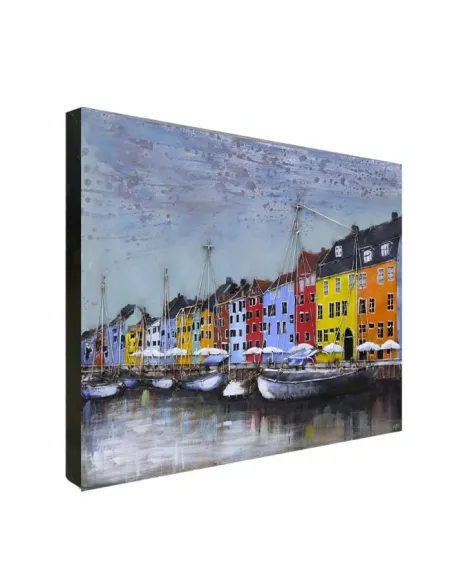 3D Metal and Wood Wall Picture FAM-1626 | Murphy Furniture