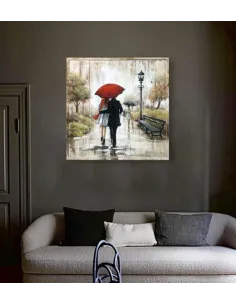 3D Metal and Wood Wall Picture FAM-1375 | Murphy Furniture