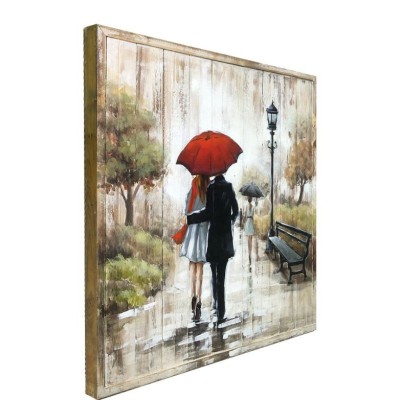 3D Metal and Wood Wall Picture FAM-1375 | Murphy Furniture