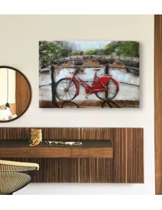 3D Metal and Wood Wall Picture FAM-0669 | Murphy Furniture