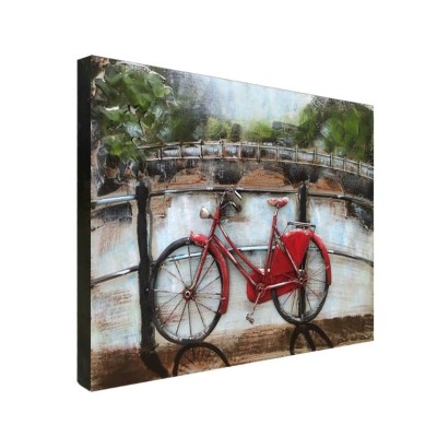 3D Metal and Wood Wall Picture FAM-0669 | Murphy Furniture