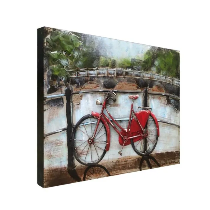 3D Metal and Wood Wall Picture FAM-0669 | Murphy Furniture