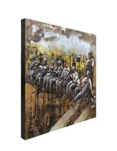 3D Metal and Wood Wall Picture FAM-0637 | Murphy Furniture 2