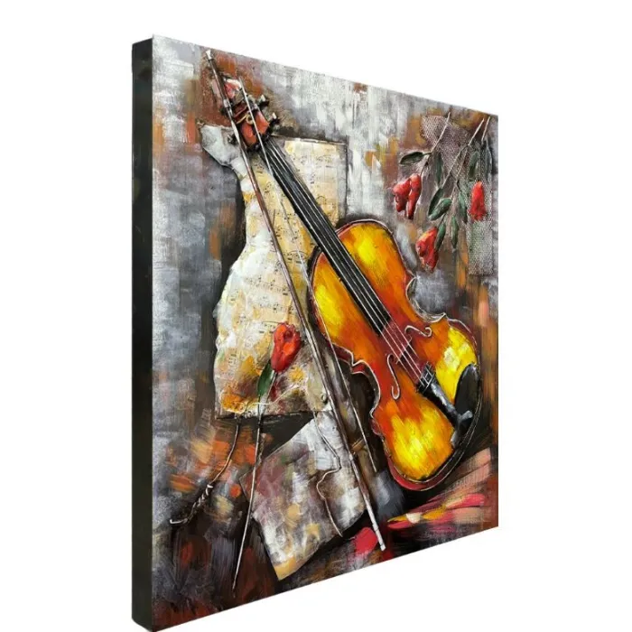 3D Metal and Wood Wall Picture FAM-0328 | Murphy Furniture