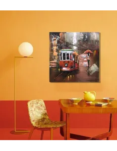 3D Metal and Wood Wall Picture - FAM-011 | Murphy Furniture