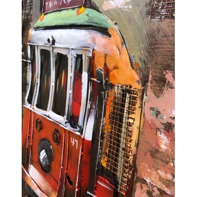 3D Metal and Wood Wall Picture - FAM-011 | Murphy Furniture