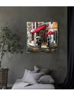 3D Metal and Wood Wall Decor L18B111 - 8 | Murphy Furniture