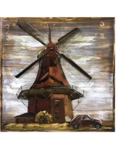 3D Metal and Wood Wall Décor L17B66- 80X | Murphy Furniture 2