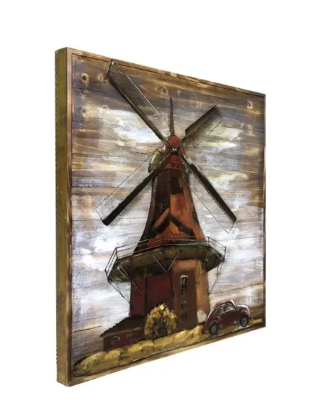3D Metal and Wood Wall Décor L17B66- 80X | Murphy Furniture
