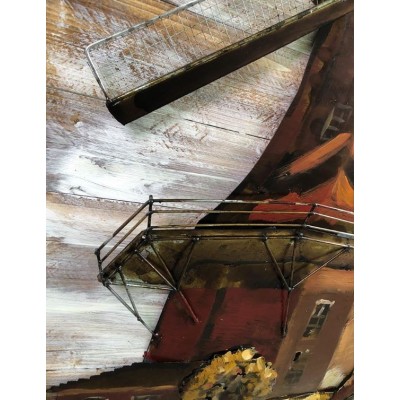 3D Metal and Wood Wall Décor L17B66- 80X | Murphy Furniture