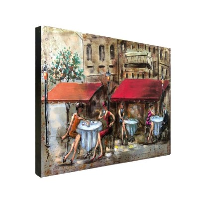 3D Metal and Wood Wall Picture FAM-2523 | Murphy Furniture