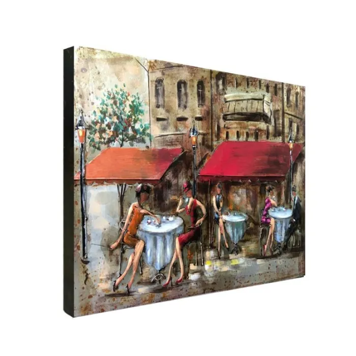 3D Metal and Wood Wall Picture FAM-2523 | Murphy Furniture