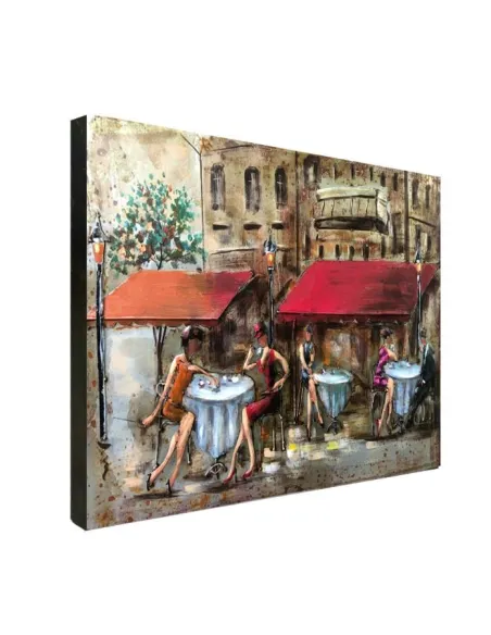 3D Metal and Wood Wall Picture FAM-2523 | Murphy Furniture