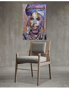 3D Metal and Wood Wall Picture FAM-2434 | Murphy Furniture
