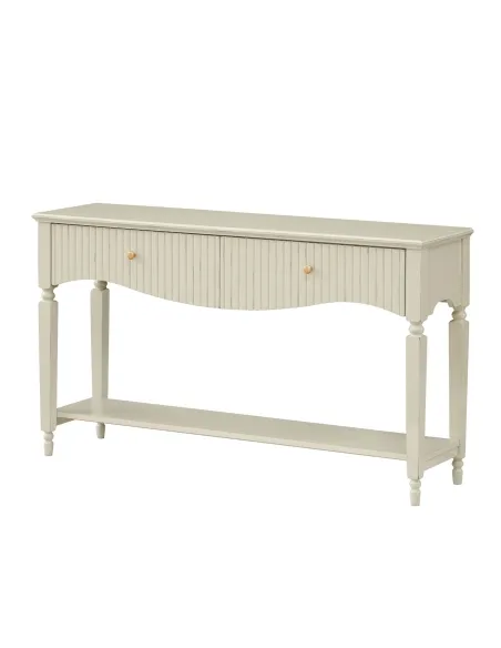 Ritz Large Console Table - Cream | Murphy Furniture