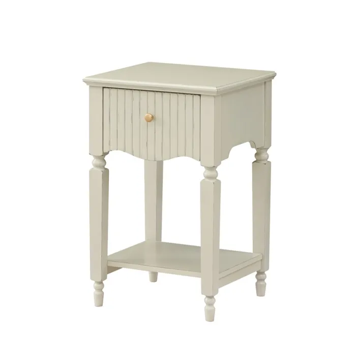 Ritz Lamp Table - Cream | Murphy Furniture