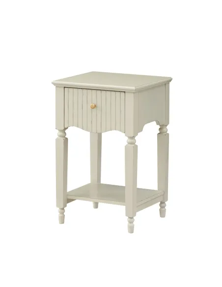 Ritz Lamp Table - Cream | Murphy Furniture
