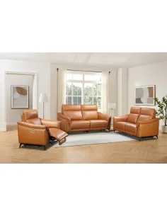 Porto 2 Seater Sofa - Light Brown | Murphy Furniture 2