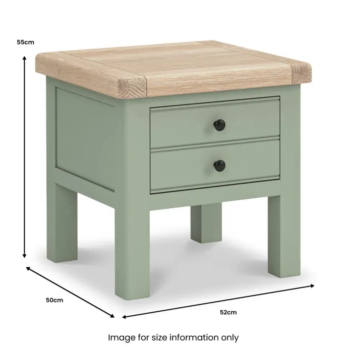 Marbury Lamp Table - Sage | Murphy Furniture
