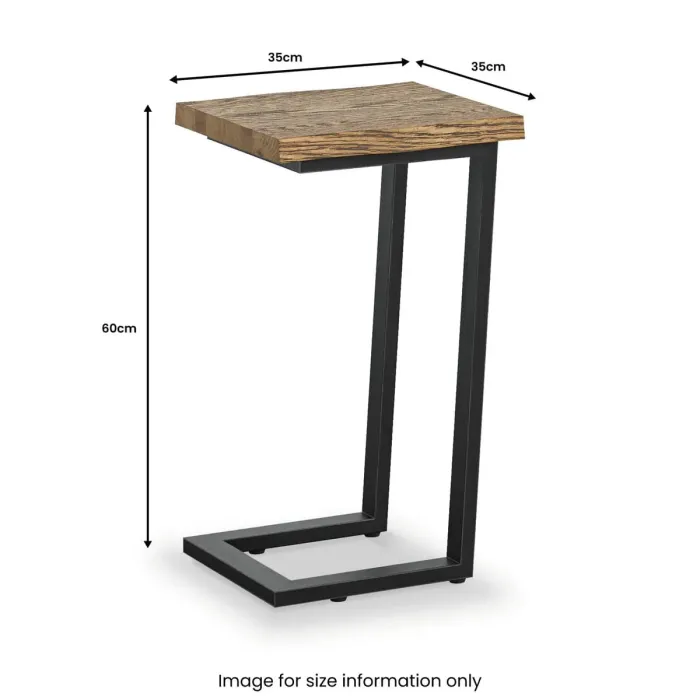 Isaac Side Table - Oak | Murphy Furniture