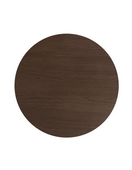 Haiden Round Side Table - Dark Oak | Murphy Furniture