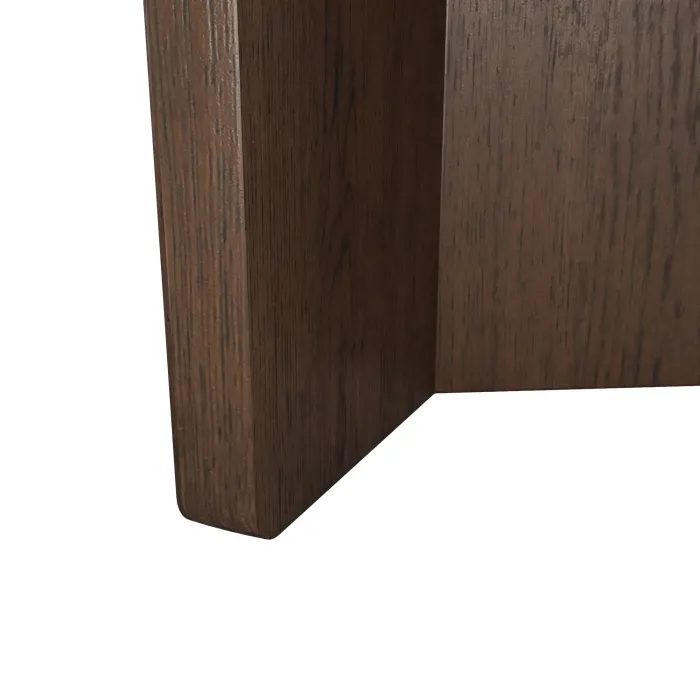 Haiden Round Side Table - Dark Oak | Murphy Furniture