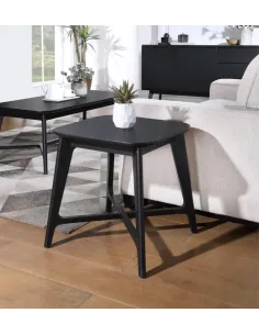 Carrington Lamp Table - Black | Murphy Furniture