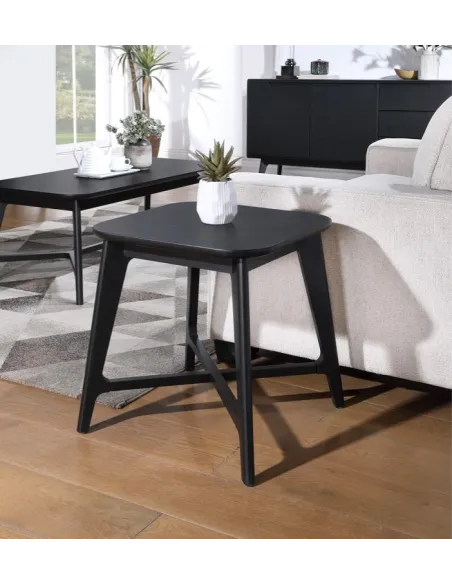 Carrington Lamp Table - Black | Murphy Furniture