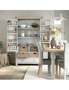 Marbury Larder Unit - Light Grey | Murphy Furniture