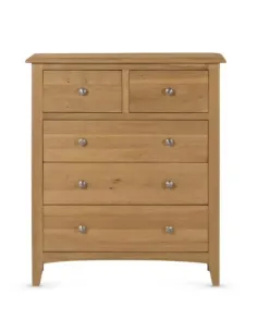 Kilkenny 2+3 Chest - Oak | Murphy Furniture