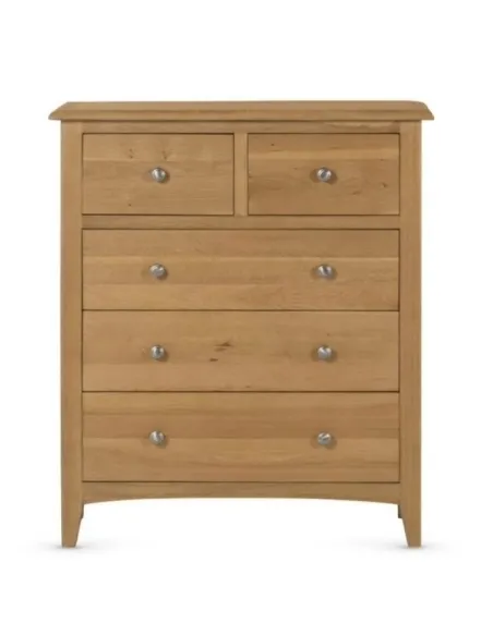 Kilkenny 2+3 Chest - Oak | Murphy Furniture