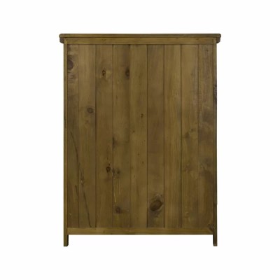 London 4+2 Drawer Chest - Dark Woodgrain | Murphy Furniture