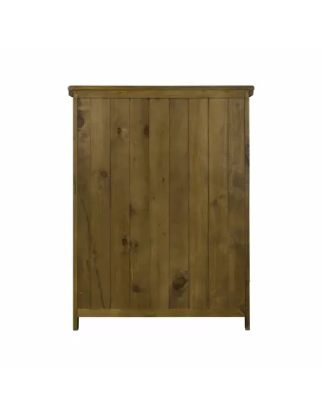 London 4+2 Drawer Chest - Dark Woodgrain | Murphy Furniture
