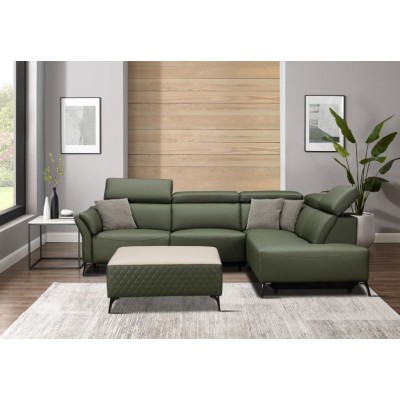 Milan Electric Corner Suite - Forest Gre | Murphy Furniture