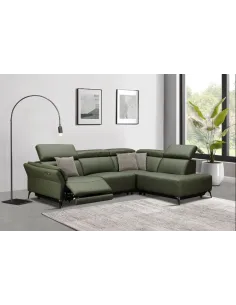 Milan Electric Corner Suite - Forest Gre | Murphy Furniture