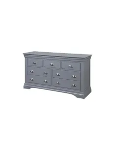 Daniella 3 + 4 Drawer Wide Chest - Dark | Murphy Furniture 2