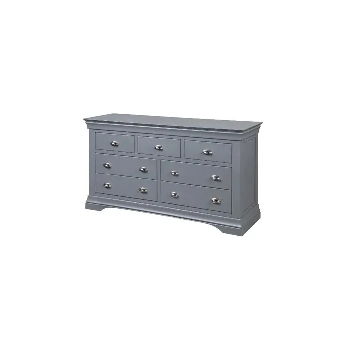 Daniella 3 + 4 Drawer Wide Chest - Dark | Murphy Furniture