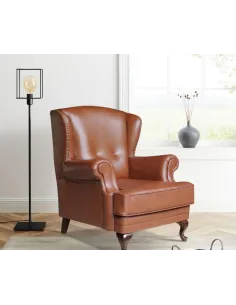 Miami Wingchair - Dark Brown | Murphy Furniture