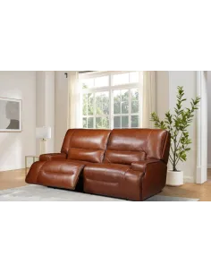 Miami 3 Seater Sofa - Dark Brown | Murphy Furniture