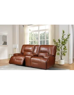 Miami 2 Seater Sofa - Dark Brown | Murphy Furniture